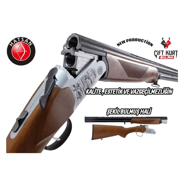 Hatsan Escort Magnum Lazer İşlemeli Süperpoze Av Tüfeği (Yeni Model)